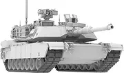 Rye Feild Model 5104 M1A2 SEP V3 Abrams Main Battle Tank US Army Scale 1:35 Plastic Kit Model Making