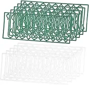 RORPOIR 100pcs Christmas Ball S-Shaped Small Hook Flocked Christmas Tree Party Decorations Ornaments for Christmas Tree Xmas Stocking Hooks Unique Christmas Tree Ornaments Festoon Plastic
