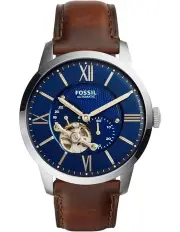 [Fossil] Townsman Brown Leather Watch ME3110