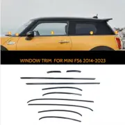 Black Window Strip Moulding Seal Belt Trims for 2014-2024 Mini Cooper F56 2-Door (for: Mini)