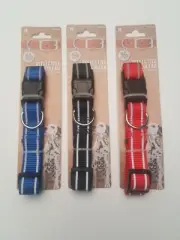 Dog Cat Collar Reflective with quick release Buckle (medium)