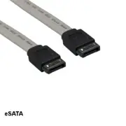 3 Feet eSATA Data Cord 7 Pin Straight PC External Hard Drive HDD Data Transfer