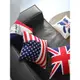 美式復古沙發抱枕靠墊米字旗法英國美國國旗靠枕英倫抱枕套不含芯