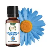 Chamomile German/Blue Essential Oil For Sun burn Spots Rashes Acne100% Pure Oil