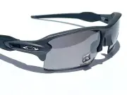 NEW Oakley FLAK 2.0 XL Steel Grey PRIZM POLARIZED Black Lens Sunglass 9188-F8