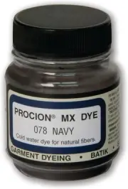 Jacquard Procion Mx 2/3Oz Navy Fabric Dye