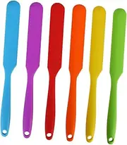 Baluue Diy Hair Tool Hair Dye Brush Ergonomic Handle Silicone Scraping Plate for Salon Home Use