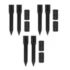 12 Pcs Ground Spikes Spike Landscape Plastic Solar Torch Lights Outdoor Light