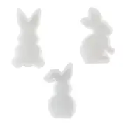 Molds Easy to Clean Moulds Rabbit Wax Mould Great for Scented Products