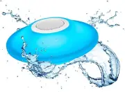 Innovative Technology Floating Waterproof Bluetooth Speaker w/ LED Lights - Blue