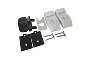 Fiamma Awning Leg Wall Bracket Kit White suits F45, F45S, F65 Caravan Brackets