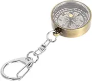 Abaodam Pocket Compass Keychain Pendant for Camping Hiking and Navigation Versatile Hook Design for Easy Attachment to Bags and Belongings for Baptism and Birthday Parties