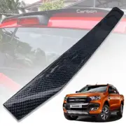 CARBON BLACK REAR ROOF SPOILER WING FOR FORD RANGER MK2 PX2 XLT 2012-2021 (for: Ford)