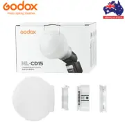 Godox ML-CD15 Diffusion Dome Kit w/ 3 adapters Flash Light Diffuser Mount Lights