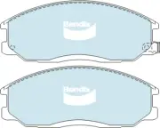 Bendix 4WD Front Brake Pad Set for Ssangyong Rexton GAB 3.2L G32D Petrol 2003-20 (for: Hyundai)