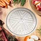 Steaming Plate Soup Pot Rack Steamer Insert for Dumplings Meats Seafood