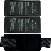 Gel Ice Packs for Injuries Reusable 2 PCS Large Hot and Cold Compress with 1 Adj