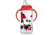 NUK Large Learner Cup 8+ Months Disney Minnie Mouse BPA Free Leak & Spill Proof Bottle 300ml