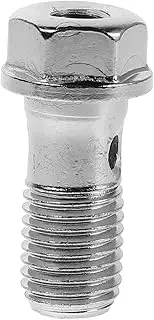 Motorcycle Brake Bleeder Screw Set Banjo Bolt Cap Drain Screw Cover Easy Install Metal Construction