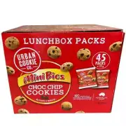 Urban Cookie Co. Mini Bics Chocolate Chip Cookies 45 x 23g