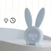 Digital Alarm Clock Led Snooze Timed Night Light Home Table