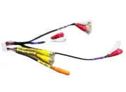 ALPINE ILX-407 ILX407 GENUINE RCA HARNESS CABLE FRONT REAR SUB AUX CAMERA