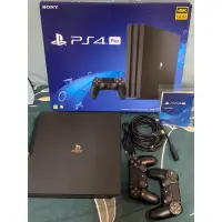 在飛比找蝦皮購物優惠-PS4 PRO 主機 7117型 1T 系統8.5 雙手把