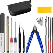 Model Tools,Craft Set Hobby Building Tools - Miniature Repairing Supplies for Making Fixing Crafting Assembling Trimming Detailing Cutting