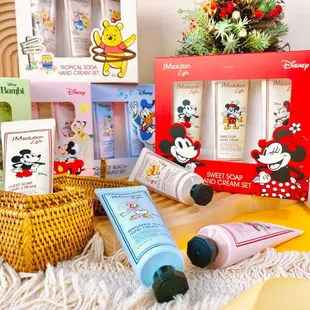 【JM Solution】迪士尼 Disney 限量聯名 護手霜套組 聖誕套盒 禮盒 弱酸性 保濕