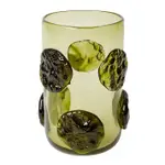 [James Lane] Mansa Vase Glass Green - 35cm