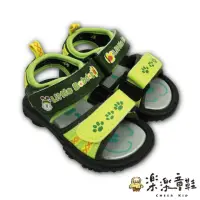 在飛比找momo購物網優惠-【樂樂童鞋】台灣製巴布豆軟底涼鞋-綠色(男童鞋 兒童涼鞋 涼
