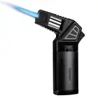 Metal Windproof Blue Flame Jet Torch Gas Cigar Lighter Outdoor Kitchen BBQ Tool