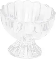 Alipis 1 Pc Glass Dessert Cup for Ice Cream Sundae Salad Unique Glassware for Home Shop Restaurants Hotels