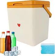 Portable Refrigerator - Insulated Portable Freezer Fridge for Travel,7L Travel Refrigerator Fridge, Freezer Skincare Desk, Portable Thermoelectric Cooler and Warmer for Cosmetics Foods