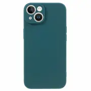 For iPhone 15 Straight Edge Phone Case Soft TPU Lens Precise Cutout Anti-scratch Cover