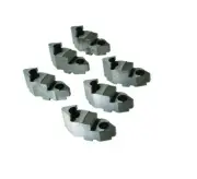 Bison Lathe Chuck Hard Top Jaw for Scroll Chuck 12 in 6-Jaw 7-883-612