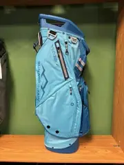 Sun Mountain 2024 C-130 Golf Cart Bag - 14-Way Cart Bag - Surf / River