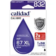 Calidad HP Compatible 67XL Ink Cartridge Black