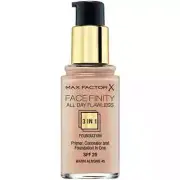 Max Factor FACEFINITY All Day Flawless Foundation - 45 WARM ALMOND 30mL NEW