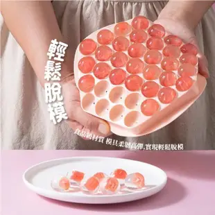 【食品級模具】糖果色圓形冰塊模具-2入組(圓球 冰球 冰磚 製冰盒 冰塊盒 冷凍分裝盒 副食品 嬰兒食品)