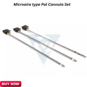 Microaire type Pal Cannula Set 3 pcs