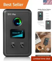 Hidden Camera Detectors with Screen, Digital Spy Camera Finder IR Lights Scan...