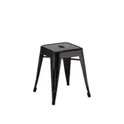 4 x Cafe Metal Bar Stool 44cm