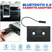 Bluetooth 5.0 Car Audio Stereo Sound Cassette Tape Adapter MP3 Hands-Free Aux1