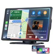 Apple Carplay & Android Auto Head Unit Portable 9 Inch Wireless Car Stereo