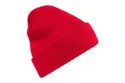 Beechfield Original Recycled Cuffed Beanie (Classic Red) (One Size)