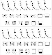 Pop Resin Flame Indicating Stickers Flame Indicators Ring Stove Labels - Oven Replacement Adhesive knob Symbols for Bumper Cooktop Hob Cooker Top Markings 2 Pack