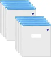 BRIEFCEC 10pcs 3D Printer Filament Storage Bags, 300x340mm, Dust Bags, Vacuum Sealed, Reusable, Suitable for PLA ABS TPU PETG
