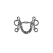 Myler Bits Myler SS Pelham Comfort Snaffle Wide Barrel