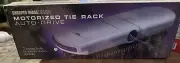 New Sharper Image Design Motorized Tie Rack Auto Drive 72 Rotating Hooks SM 605